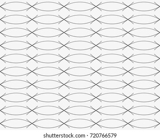 Seamless pattern with geometric shapes and symbols. Vector texture or background pattern.