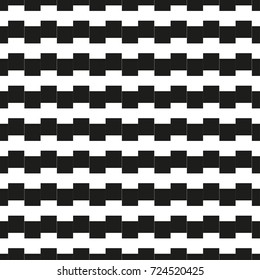 Seamless pattern with geometric shapes and symbols. Vector texture or background pattern.