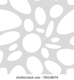 Seamless pattern with geometric shapes and symbols. Vector texture or background pattern.