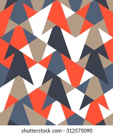 Seamless pattern of geometric shapes.Geometric abstract background.