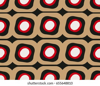 Seamless pattern of geometric shapes.Geometric abstract striped background.