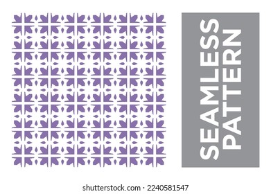 Seamless Pattern Geometric. Simple Background Print Vector Repeating Texture