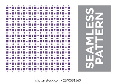 Seamless Pattern Geometric. Simple Background Print Vector Repeating Texture