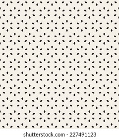 Seamless pattern. Geometric simple print. Vector repeating texture. Fine geometric background