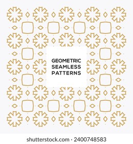 Geometrisches Design für nahtlose Muster