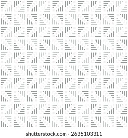 Nahtloses Muster einer geometrischen Streifenlinie
