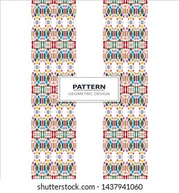 Seamless pattern. Geometric stylish background. Vector repeating texture