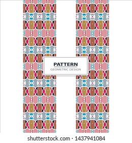 Seamless pattern. Geometric stylish background. Vector repeating texture