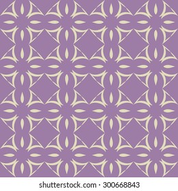 Seamless pattern with geometric swirls in the Oriental style.