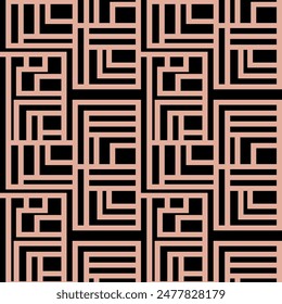 Seamless pattern. Geometric texture. Abstract background. Vector illustration