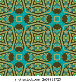 Seamless pattern geometric texture, seamless vector background.
Modern stylish texture. Repeating geometric
tiles Designs with blue and green colors