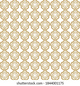 Seamless pattern geometric vector, abstract decorative pattern background
