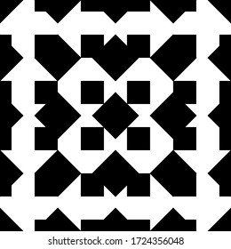 Seamless pattern. Geometric vector background. 