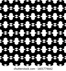 Seamless pattern. Geometric wallpaper. Simple shapes background. Digital paper, textile print, web design, abstract. Geometrical backdrop. Polygons motif. Rhombuses, figures ornament. Vector artwork