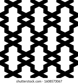 Seamless pattern. Geometric wallpaper. Simple shapes background. Rhombuses, figures ornament. Geometrical backdrop. Polygons motif. Digital paper, textile print, web design, abstract. Vector artwork.