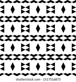 Seamless pattern. Geometrical backdrop. Abstract background. Polygons motif. Geometric shapes wallpaper. Rhombuses, triangles, chevrons ornament. Digital paper, textile print, web design. Vector.