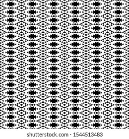 Seamless pattern. Geometrical backdrop. Digital paper, web designing, textile print. Ethnic wallpaper. Simple shapes background. Rhombuses, triangles, figures ornament. Vector art