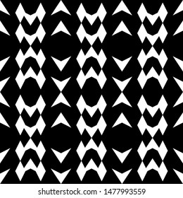 Seamless pattern. Geometrical backdrop. Figures ornament. Polygons motif. Geometric wallpaper. Digital paper, textile print, web design, abstract illustration. Simple shapes background. Vector artwork