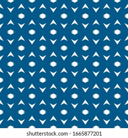 Seamless pattern. Geometrical backdrop. Figures ornament. Simple shapes background. Geometric wallpaper. Polygons motif. Digital paper, textile print, web design, abstract. Vector