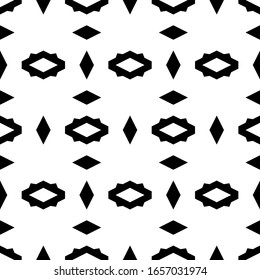 Seamless pattern. Geometrical backdrop. Polygons background. Rhombuses, figures ornament. Simple shapes wallpaper. Digital paper, web designing, textile print. Vector.