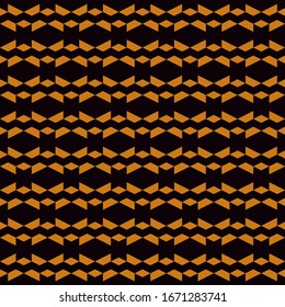 Seamless pattern. Geometrical backdrop. Polygons motif. Trapeziums, rhombuses ornament. Geometric figures wallpaper. Abstract background. Digital paper, textile print, web design. Vector artwork