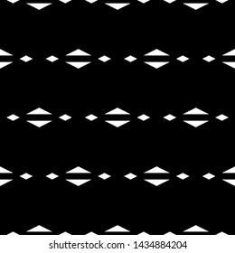 Seamless pattern. Geometrical backdrop. Rhombuses, triangles ornament. Abstract background. Polygons motif. Geometric figures wallpaper. Digital paper, textile print, web design, abstract. Vector.