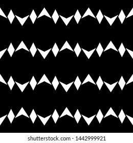 Seamless pattern. Geometrical backdrop. Rhombuses, figures ornament. Simple shapes background. Geometric wallpaper. Polygons motif. Digital paper, textile print, web design, abstract. Vector artwork.