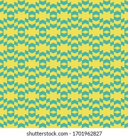 Seamless pattern. Geometrical backdrop. Rhombuses, chevrons, polygons ornament. Figures background. Simple shapes wallpaper. Digital paper, web designing, textile print. Vector