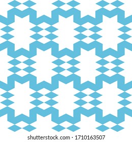 Seamless pattern. Geometrical backdrop. Rhombuses, figures ornament. Simple shapes background. Geometric wallpaper. Polygons motif. Digital paper, textile print, web design, abstract. Vector artwork.