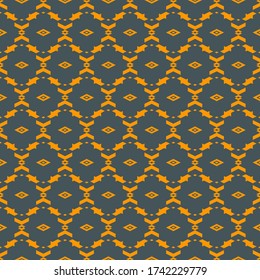 Seamless pattern. Geometrical backdrop. Rhombuses, chevrons, figures ornament. Shapes background. Polygons motif. Geometric wallpaper. Digital paper, textile print, web design, abstract. Vector