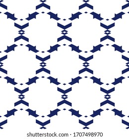 Seamless pattern. Geometrical backdrop. Shapes background. Rhombuses, chevrons, figures ornament. Polygons motif. Digital paper, textile print, web design, abstract. Geometric wallpaper. Vector.