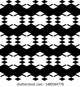 Seamless pattern. Geometrical backdrop. Simple shapes background. Rhombuses, figures ornament.Polygons motif. Geometric wallpaper. Digital paper, textile print, web design, abstract. Vector artwork.