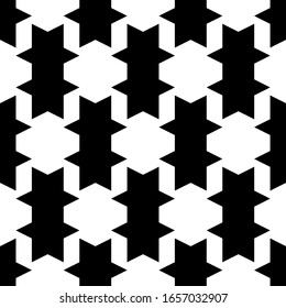 Seamless pattern. Geometrical backdrop. Simple shapes background. Figures ornament. Geometric wallpaper. Polygons motif. Digital paper, textile print, web design, abstract illustration. Vector