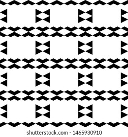 Seamless pattern. Geometrical backdrop. Triangles, chevrons ornament. Abstract background. Geometric shapes wallpaper. Digital paper, textile print, web design. Polygons motif. Vector artwork