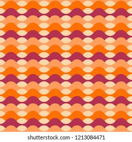 Seamless pattern with geometrical shapes. Modern stylish texture for carpet, wrapping paper, fabric, background. Vector illustration