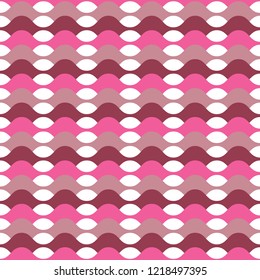 Seamless pattern with geometrical shapes. Modern stylish texture for carpet, wrapping paper, fabric, background. Vector illustration