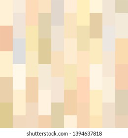 Seamless pattern. Geometrical square background. Soft colors. Pixel art style. Vector tile. Abstract illustration.