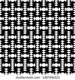 Seamless pattern. Geometrical wallpaper. Rhombuses, hexagons ornament. Quadrangular, hexagonal shapes backdrop. Geometric background. Polygons motif. Digital paper, textile print, abstract. Vector