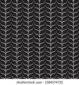Seamless pattern geometric.Black and white background.Design for background