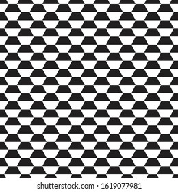 Seamless pattern geometric.Black and white background.Design for background