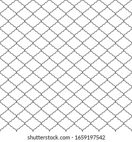 Seamless pattern geometric.Black and white background.Design for background