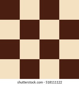 Seamless pattern of geometries in chocolate colors