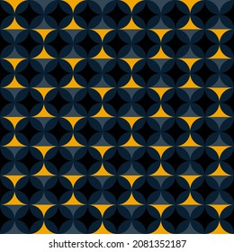 Nahtloses Muster mit geometrischen bunten Ziergegenständen