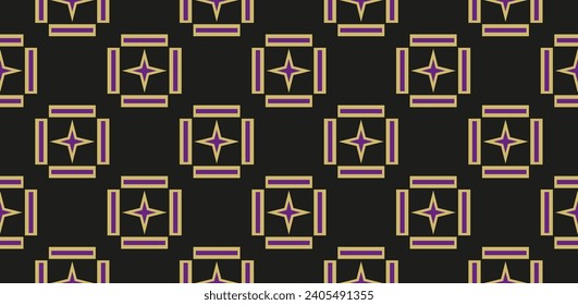 Nahtlose Muster-Geometrie-Grafik für die Spinnstoffumhüllung Bodengewebe, strukturierter Hintergrund