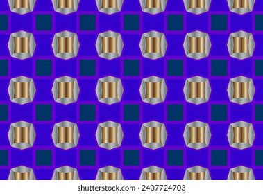 Seamless pattern geometry graphic for textile wrapping cover floor fabric textured wallpaper background