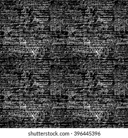 Seamless pattern of geometry, math, physics, electronic engineering subjects. Mathematics equation and calculations, endless hand writing. Black Background. 