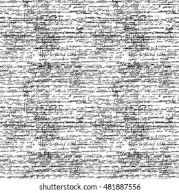 Seamless pattern of geometry, math, physics, electronic engineering subjects. Mathematics equation and calculations, endless hand writing. White Background. 