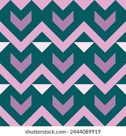 Seamless pattern geometry shape simple minimalist colorful vibrant element outline bright pop geometric