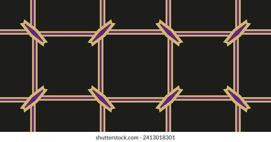 Seamless pattern geometry pattern for textile packaging covers floor fabric with textured wallpaper background.