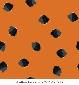 seamless pattern glamour label golden luxury cartoon. premium exclusive, lavish deluxe, grandeur affluence glamour label golden luxury sign vector